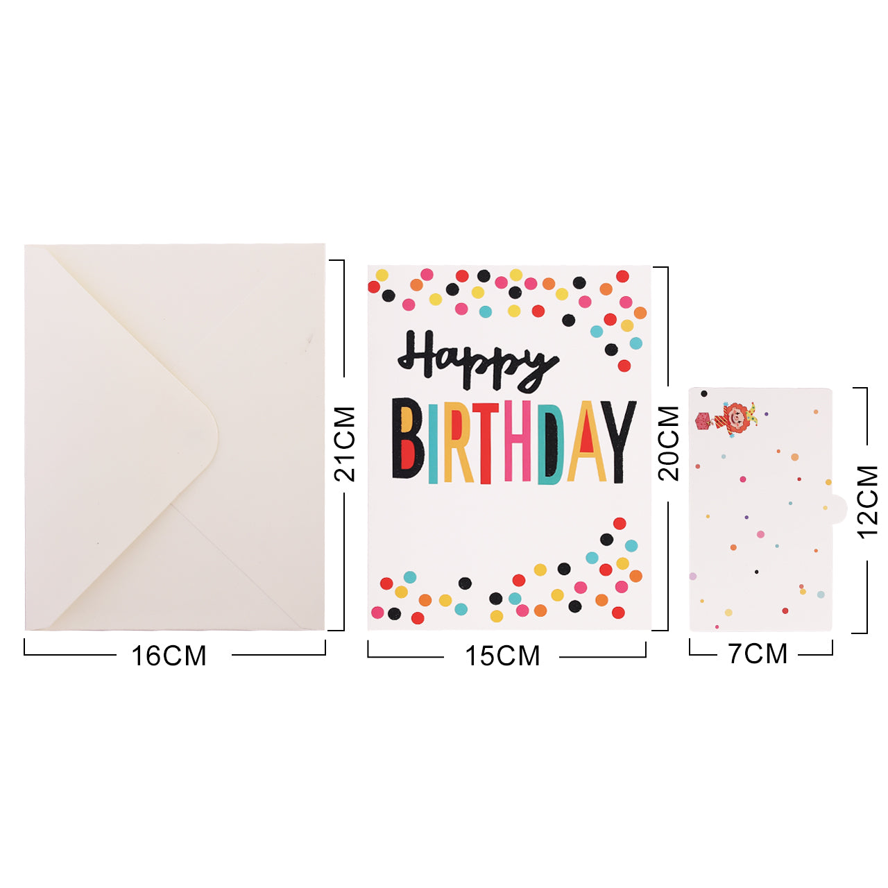 Happy Birthday Confetti Pop Up Card