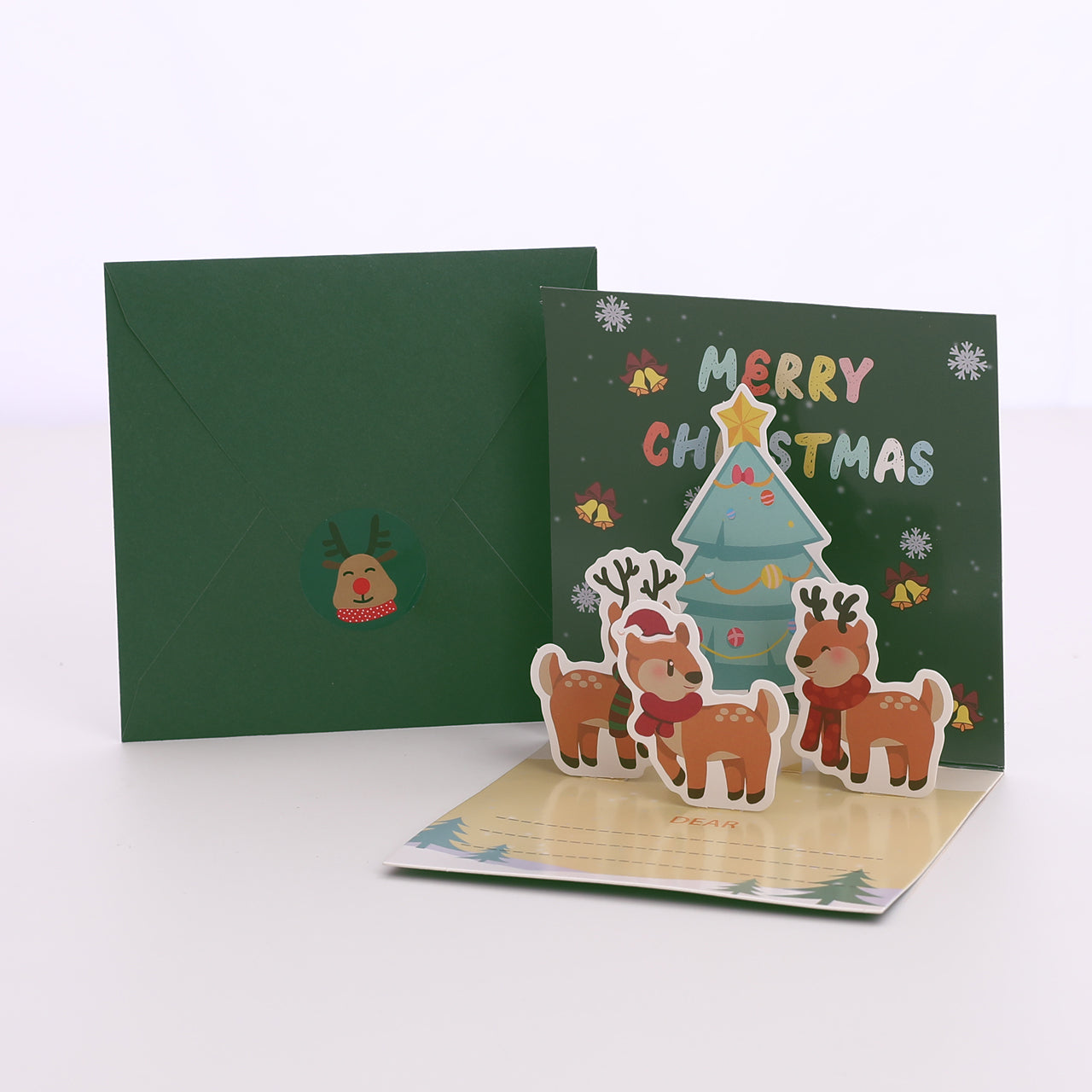 Merry Christmas Pop Up Card