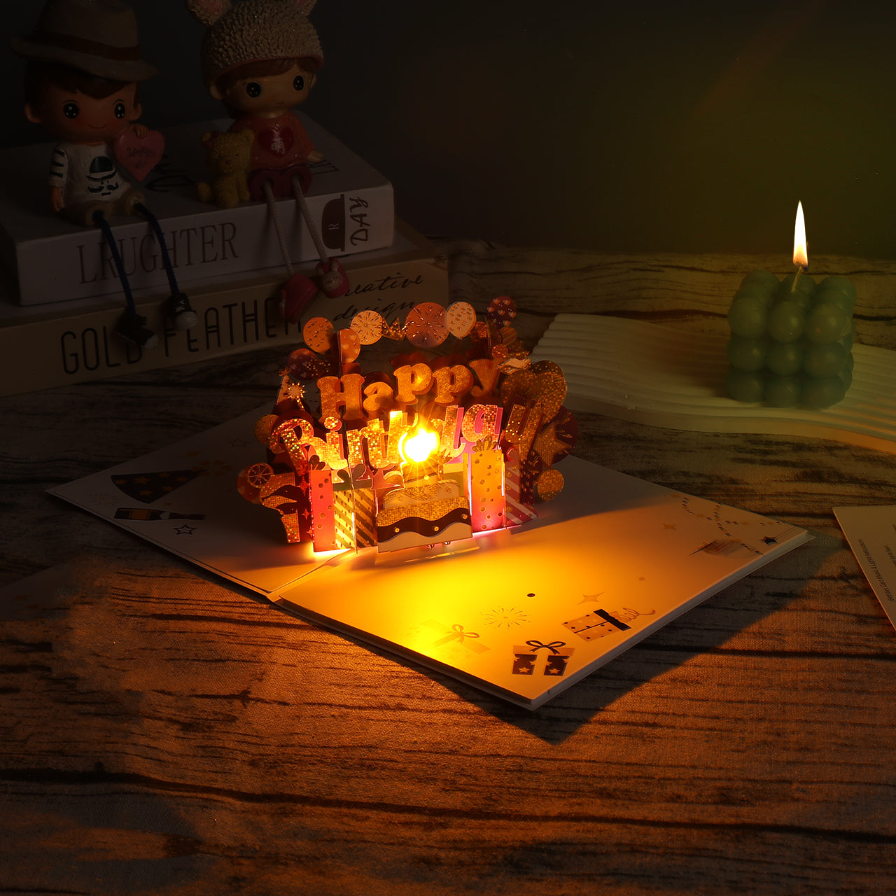 Happy Birthday Musical Pop Up Card