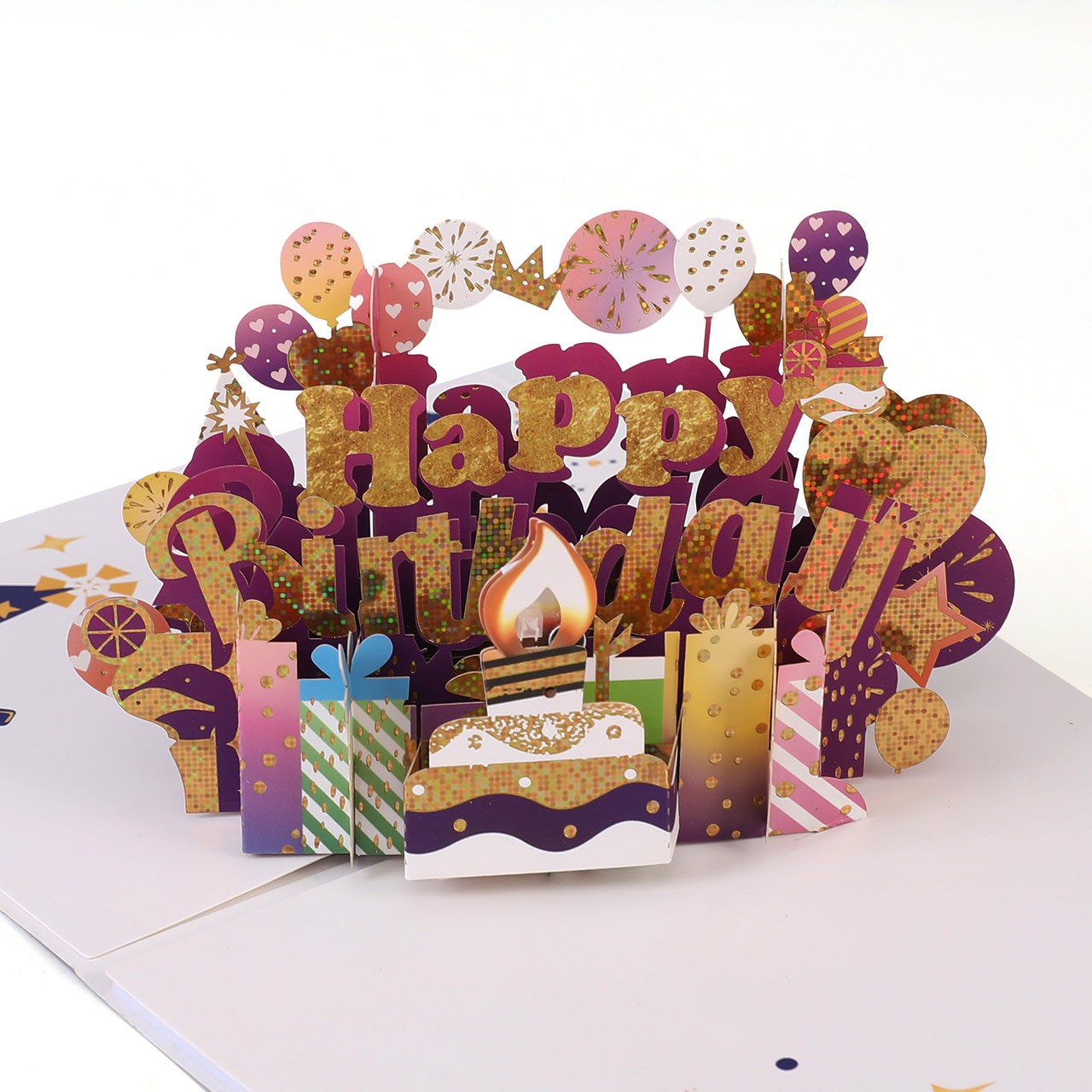 Happy Birthday Musical Pop Up Card