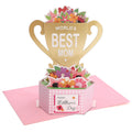 World's Best Grandma & Mom Pop Up Card