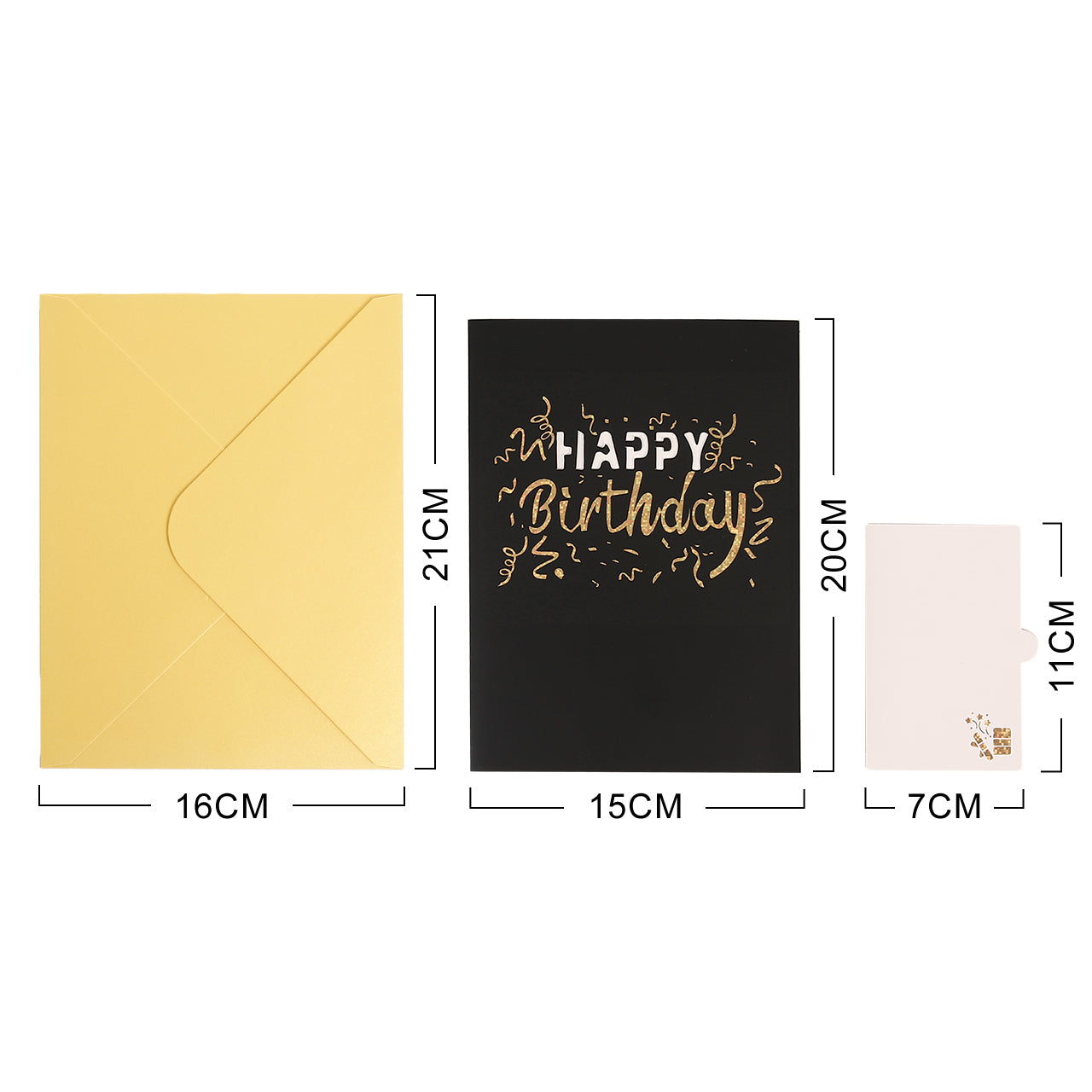 Birthday Cake & Balloon Pop Up Card