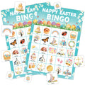 Happy Easter Bingo Game Cards Set