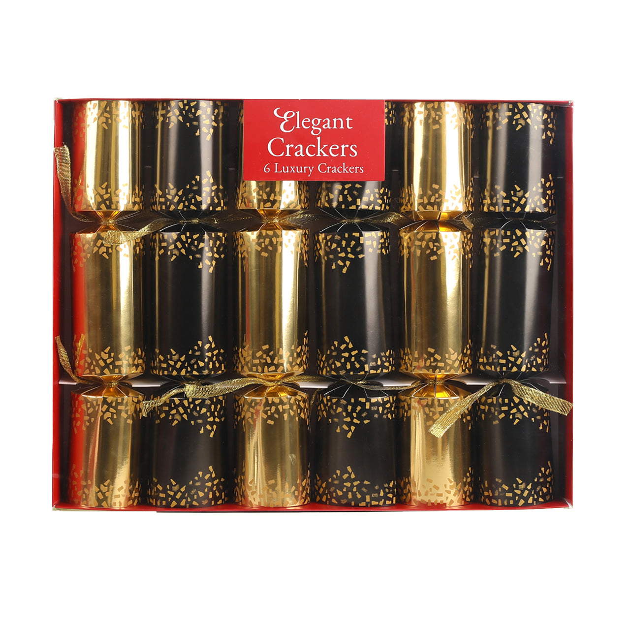 Elegant Christmas Crackers 12in - Set of 6