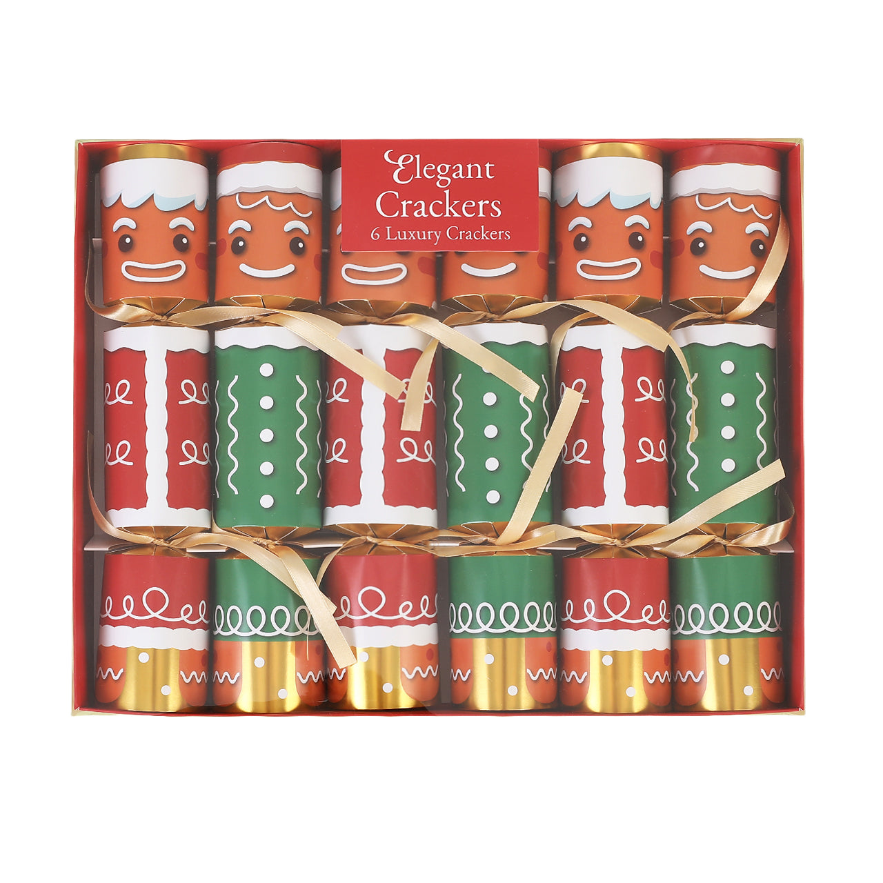 Luxury Christmas Crackers 12in - Set of 6