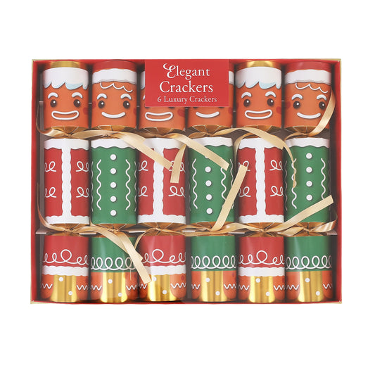Luxury Christmas Crackers 12in - Set of 6