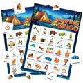 Camping Bingo Game Cards Set