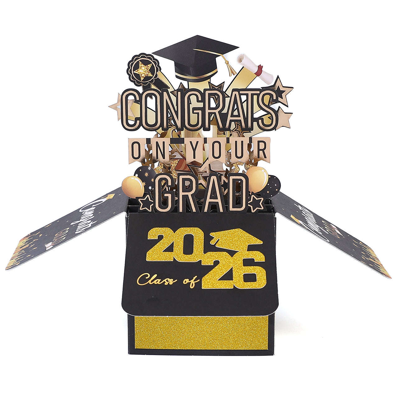 Class of 2026 Graduation Pop Up Card