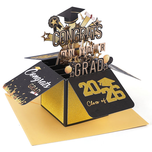 Class of 2026 Graduation Pop Up Card