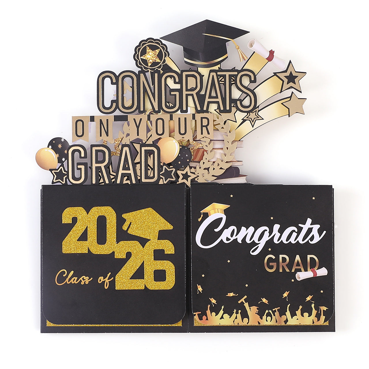 Class of 2026 Graduation Pop Up Card