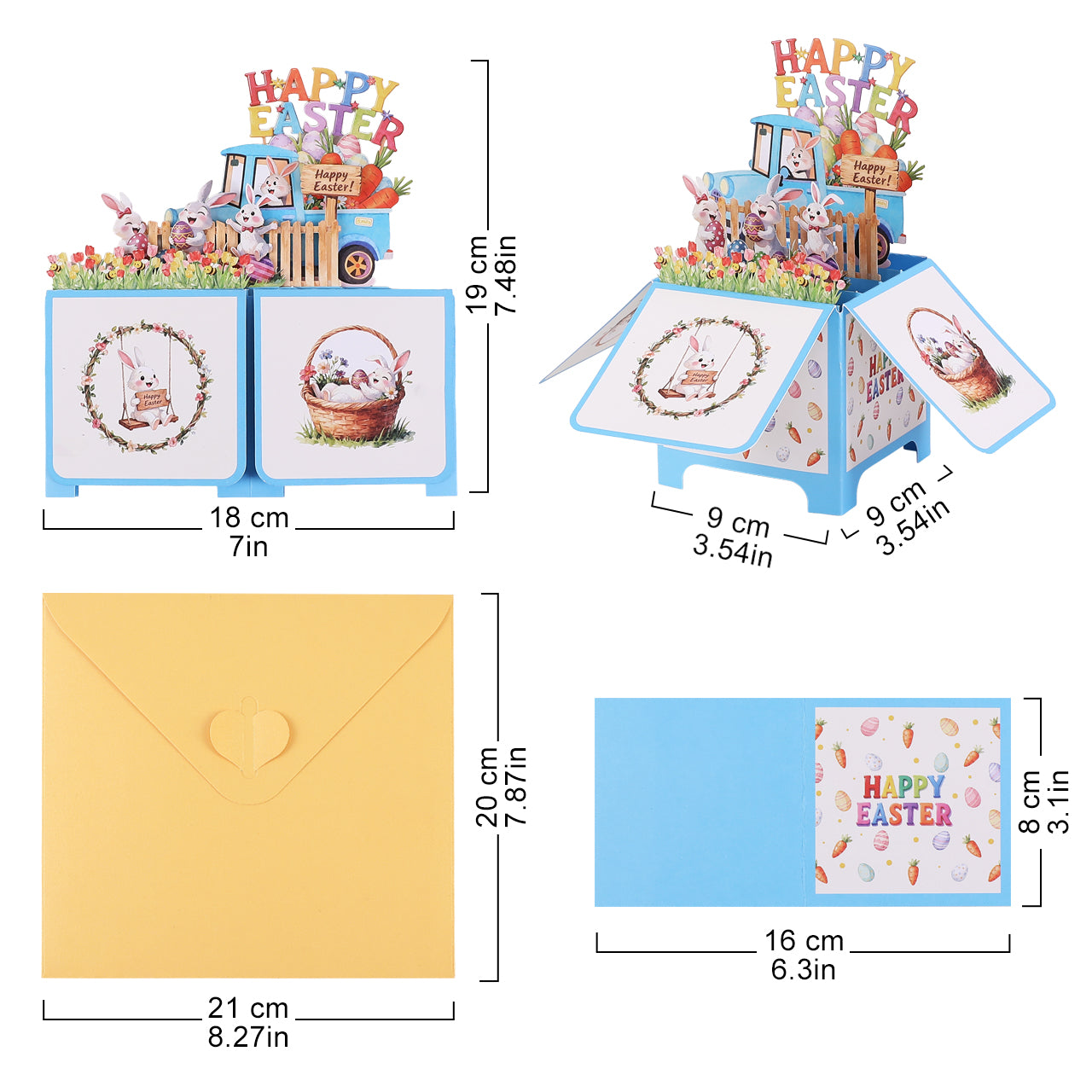 Happy Easter Box Pop Up