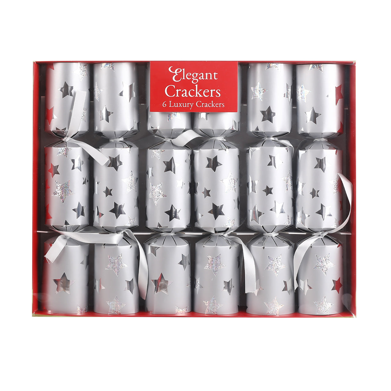 Elegant Christmas Crackers 12in - Set of 6