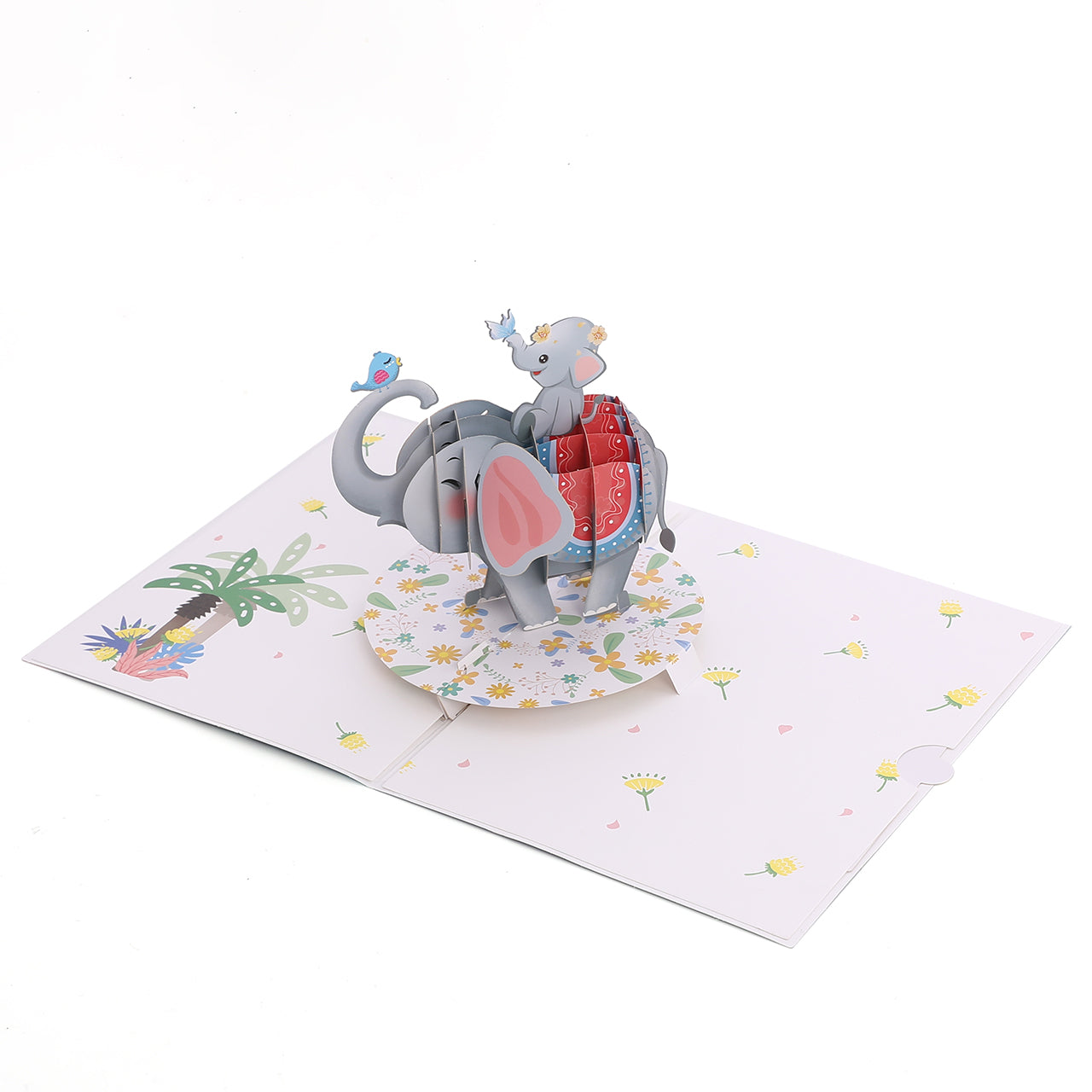 Love You Mum Elephant Pop Up Card