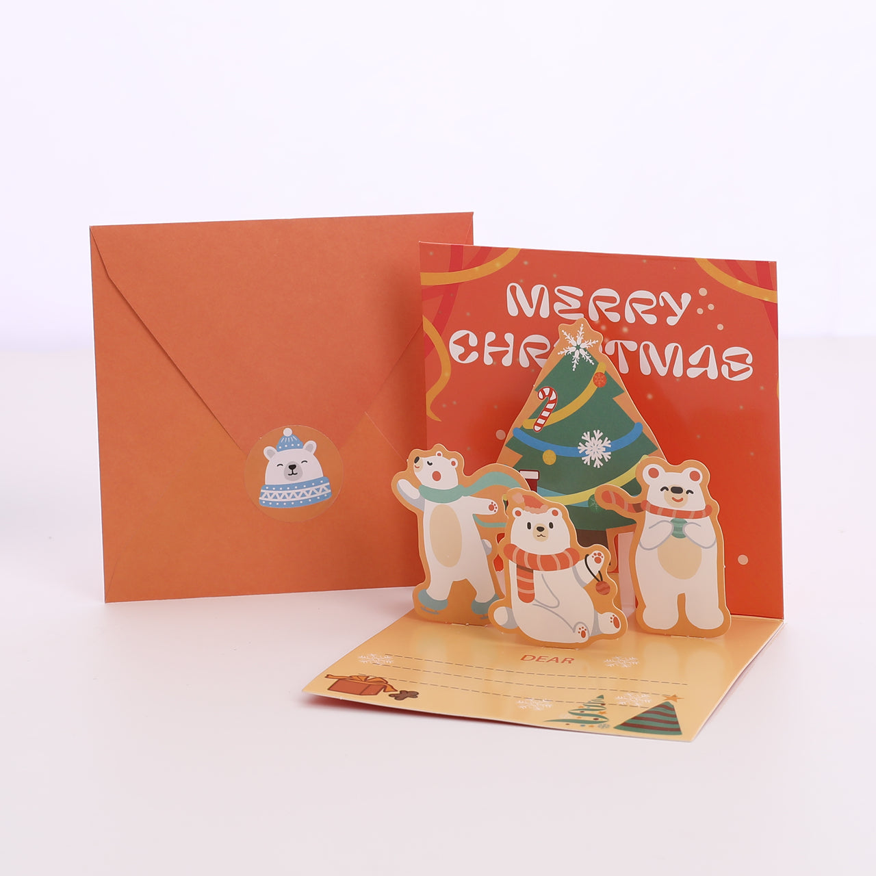 Merry Christmas Pop Up Card