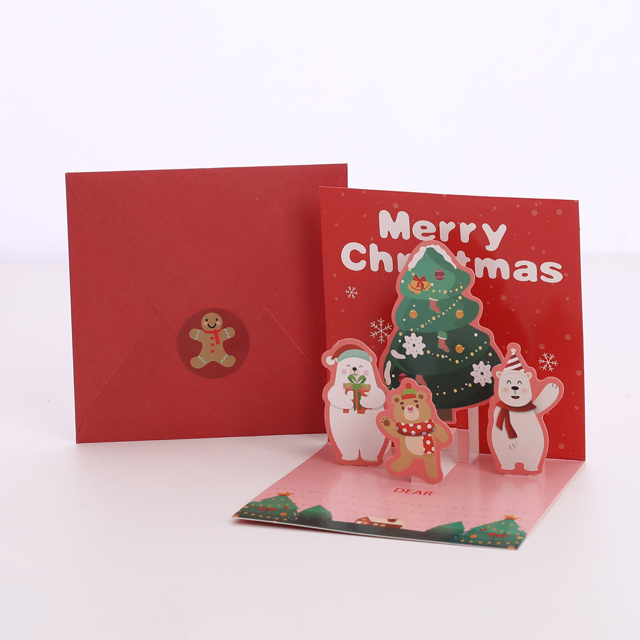 Merry Christmas Pop Up Card