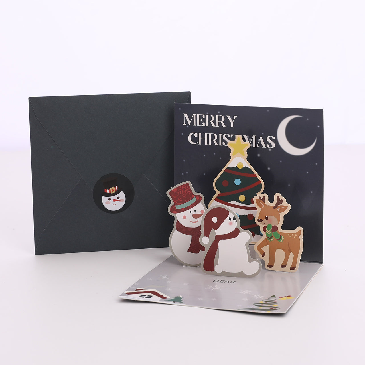 Merry Christmas Pop Up Card