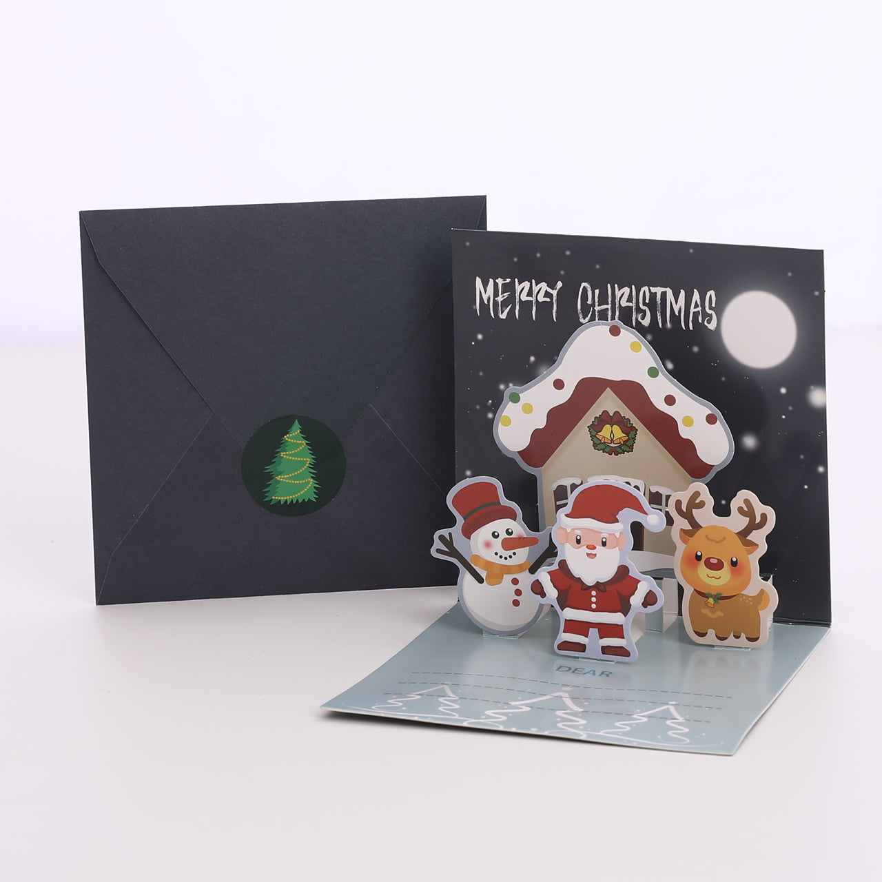 Merry Christmas Pop Up Card