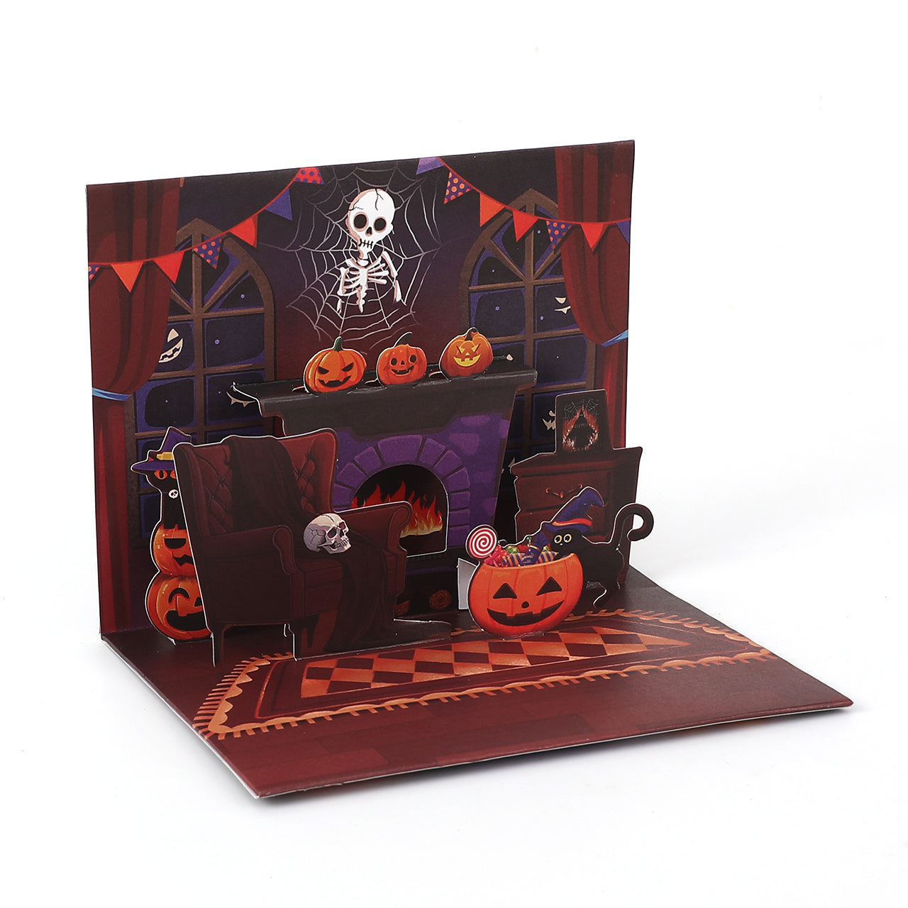 Trick or Treat Halloween Pop Up Card