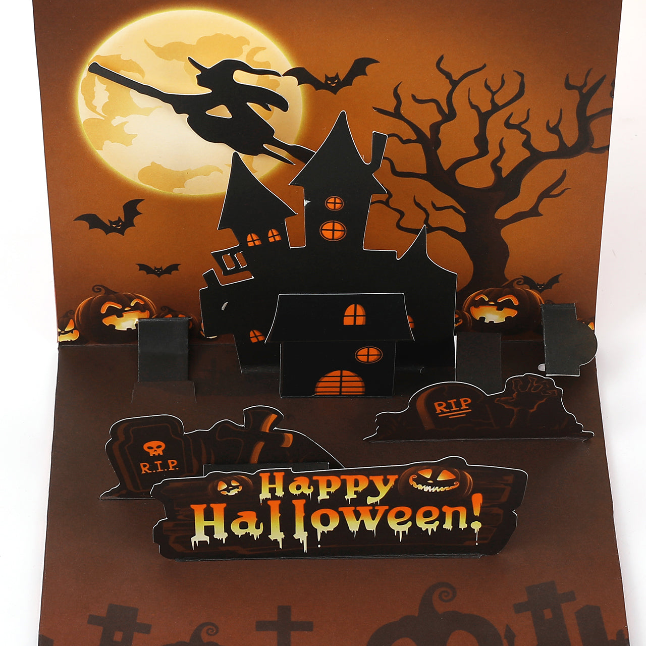 Happy Halloween Pop Up Card