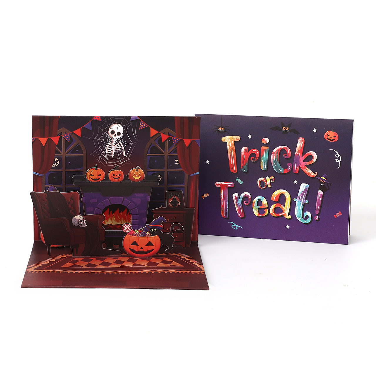 Trick or Treat Halloween Pop Up Card