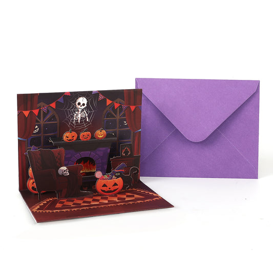 Trick or Treat Halloween Pop Up Card