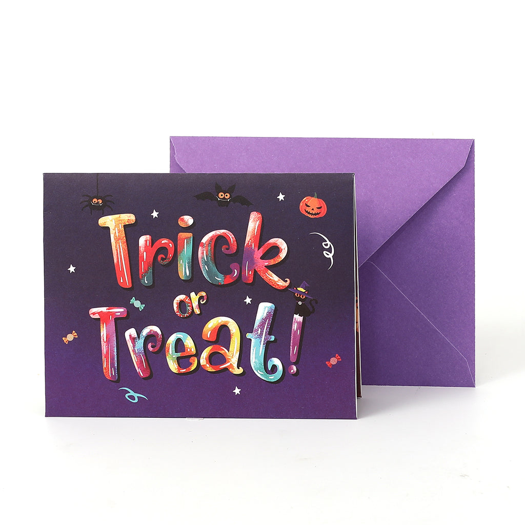 Trick or Treat Halloween Pop Up Card