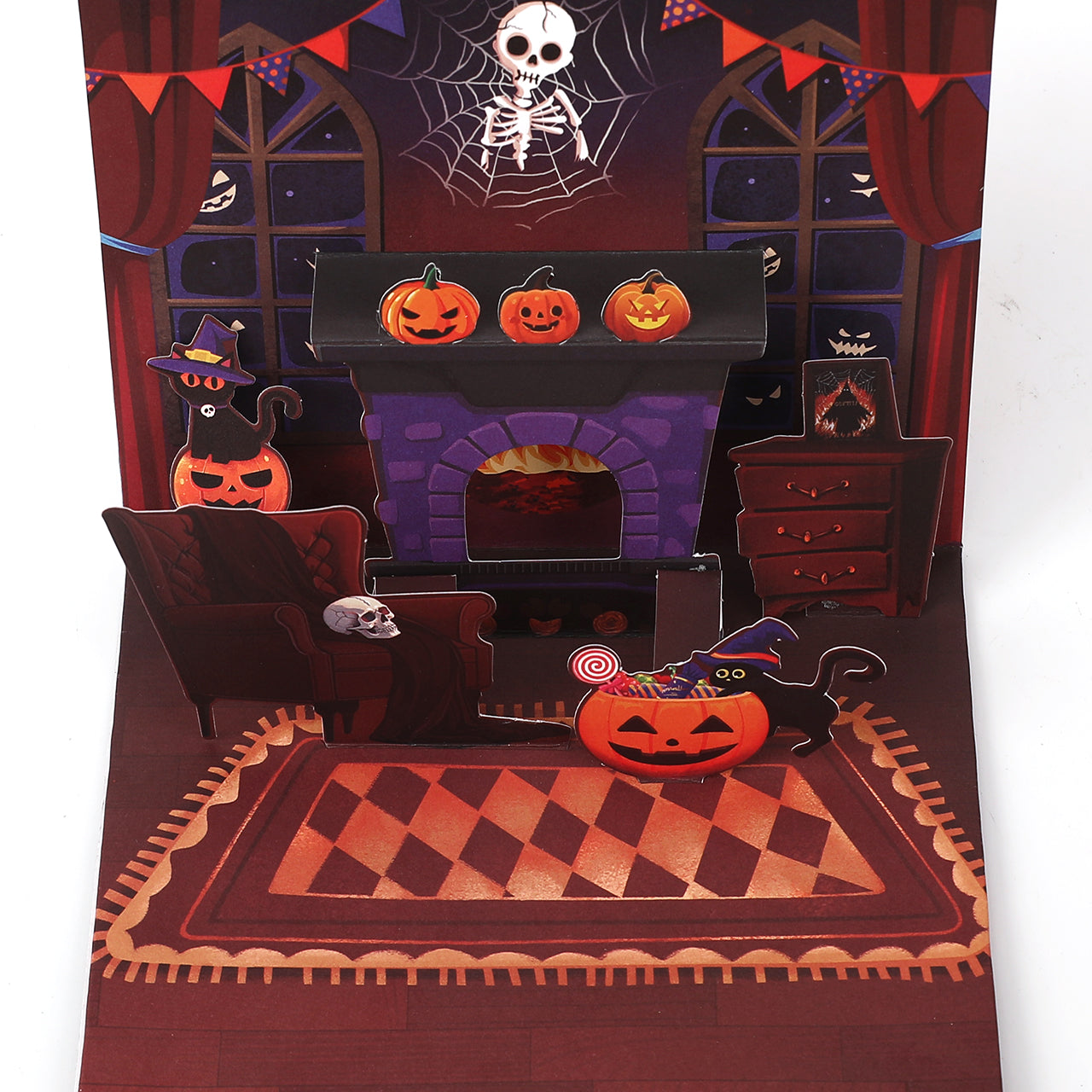 Trick or Treat Halloween Pop Up Card