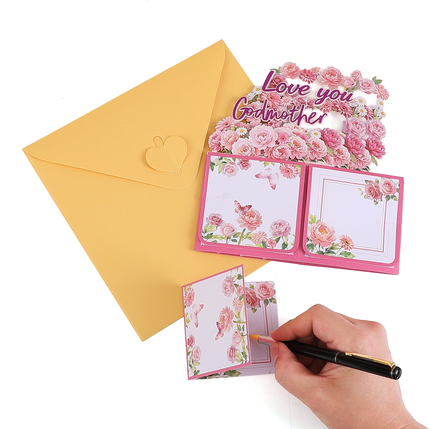 Love You Flower Box Pop Up Card