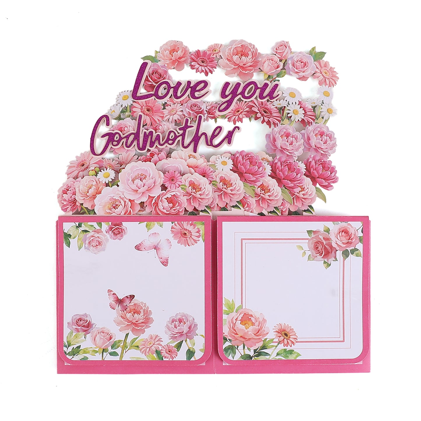 Love You Flower Box Pop Up Card