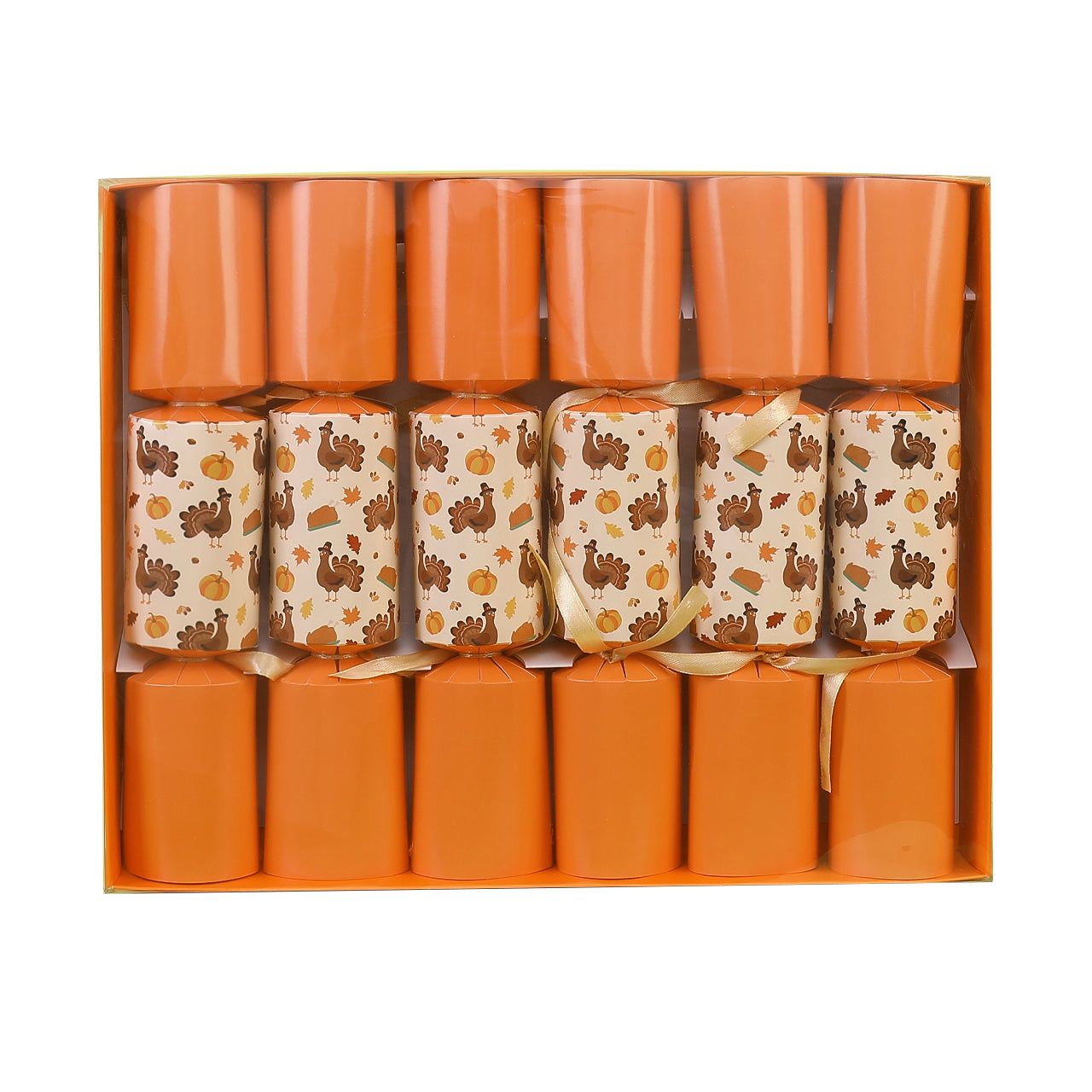 Thanksgiving Turkey Crackers – Set of 6