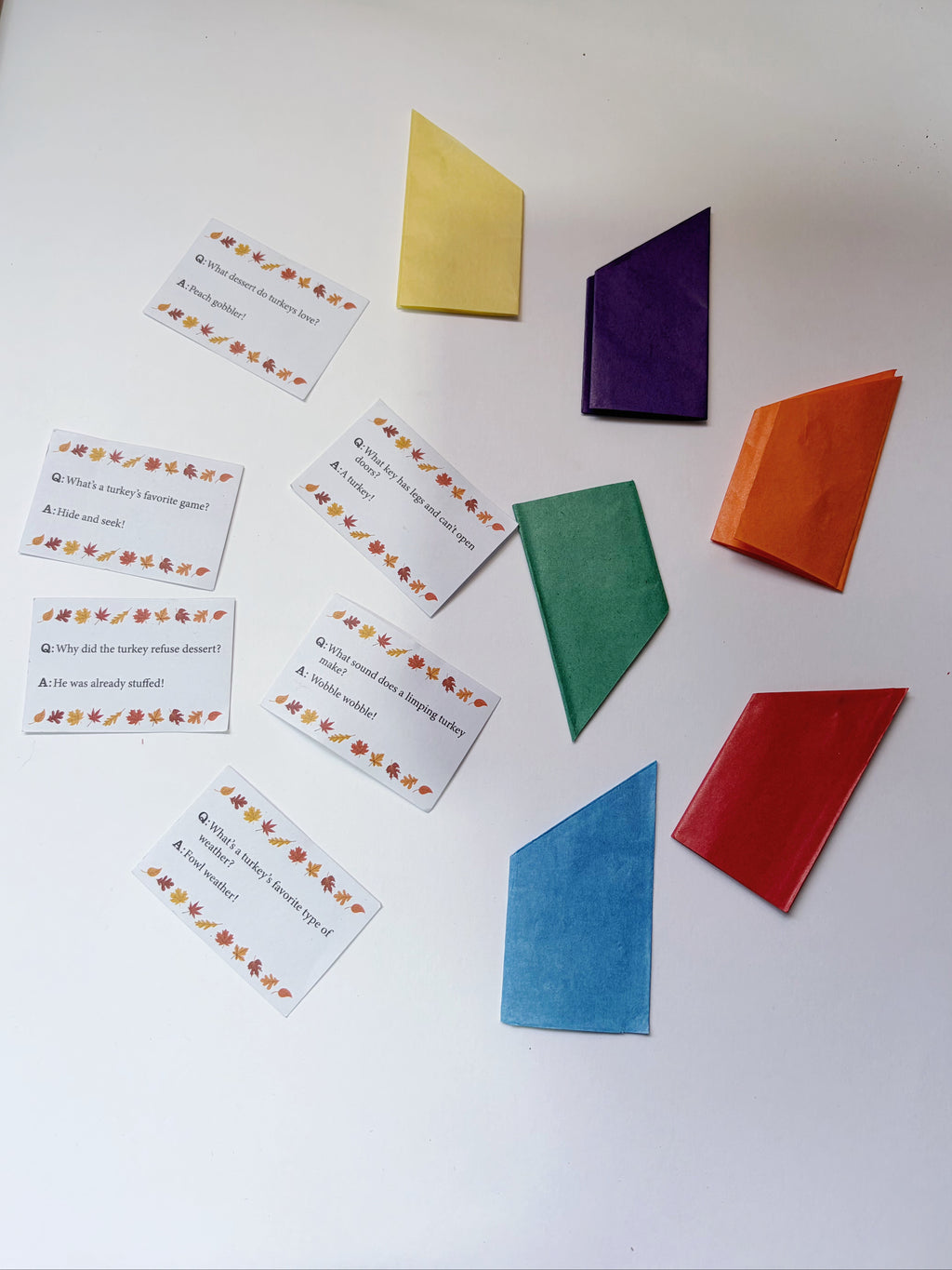 Thanksgiving Turkey Crackers – Set of 6